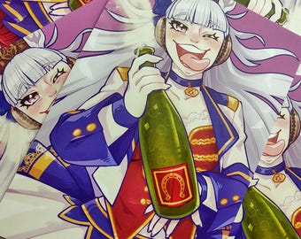 Gold Ship Uma Musume Winner Print 4"x6"