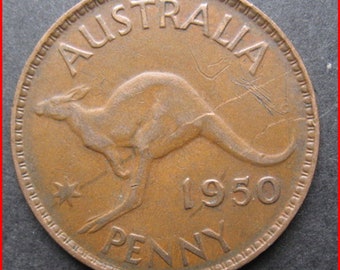 Australia One Penny 1950