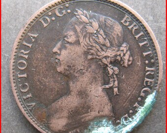 Great Britain HALF-PENNY dated 1875