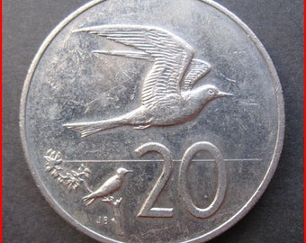 Cook Islands  1992 20 cent coin