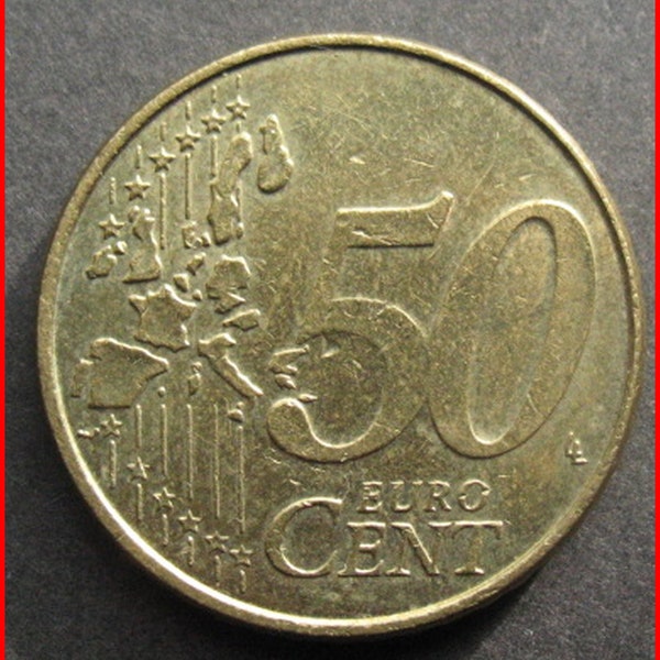 Italy 50 cent Euro 2002
