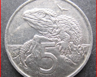 New Zealand 1999 5 Cent