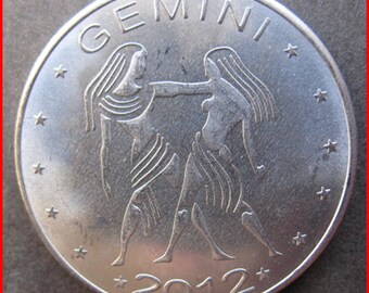 Somaliland Ten Shilling 2012 Sign of the Zodiac - Gemini