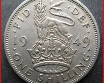 Great Britain UK 1949 one shilling