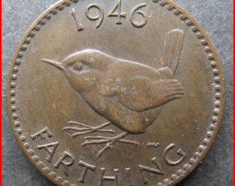 Great Britain Farthing dated 1946