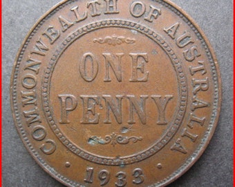 Australia One Penny 1933