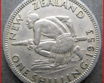 New Zealand 53 1/- One Shilling