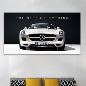 Mercedes mega 2018 Plakat, Mercedes Wandkunst, Supercar Plakat, Garagendekor, Geschenk für ihn, Motivationsplakat, Autoplakate, Mercedes Liebhabergeschenk