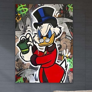 Lienzo de Donald Duck, póster ...
