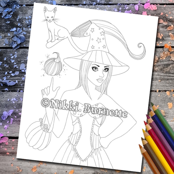 Adult Coloring Page - Etsy