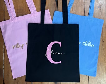 Personalised 100% Cotton Tote Bag - design your own!