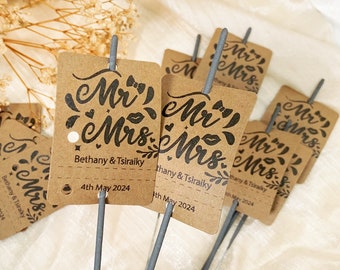 Personalized Sparklers Tags for wedding,Let Love Sparkle - Personalized SPARKLER TAGS for Weddings,Engagement Parties