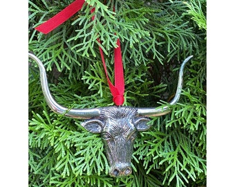 Buy Gift for Texas Longhorn Fam | Christmas Ornament | Graduation Gift for Texas