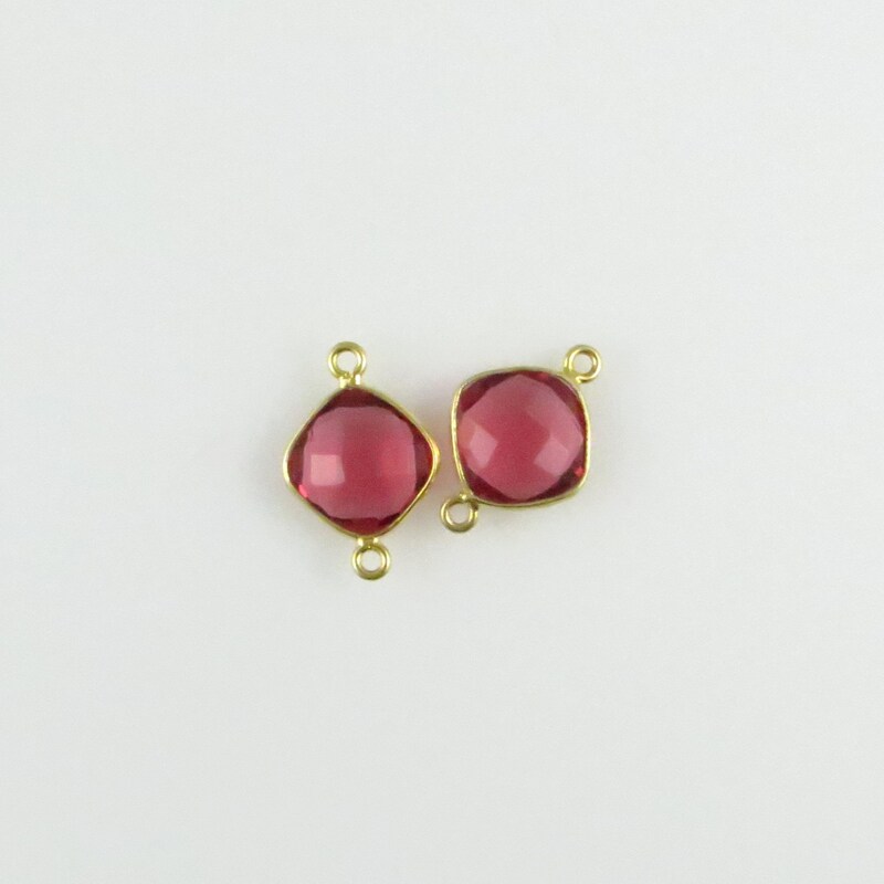 Bi-color Tourmaline Drop Earrings at