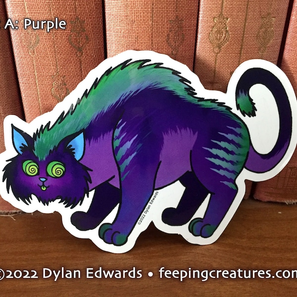 Catoblepas vinyl sticker - Feeping Creatures by Dylan Edwards