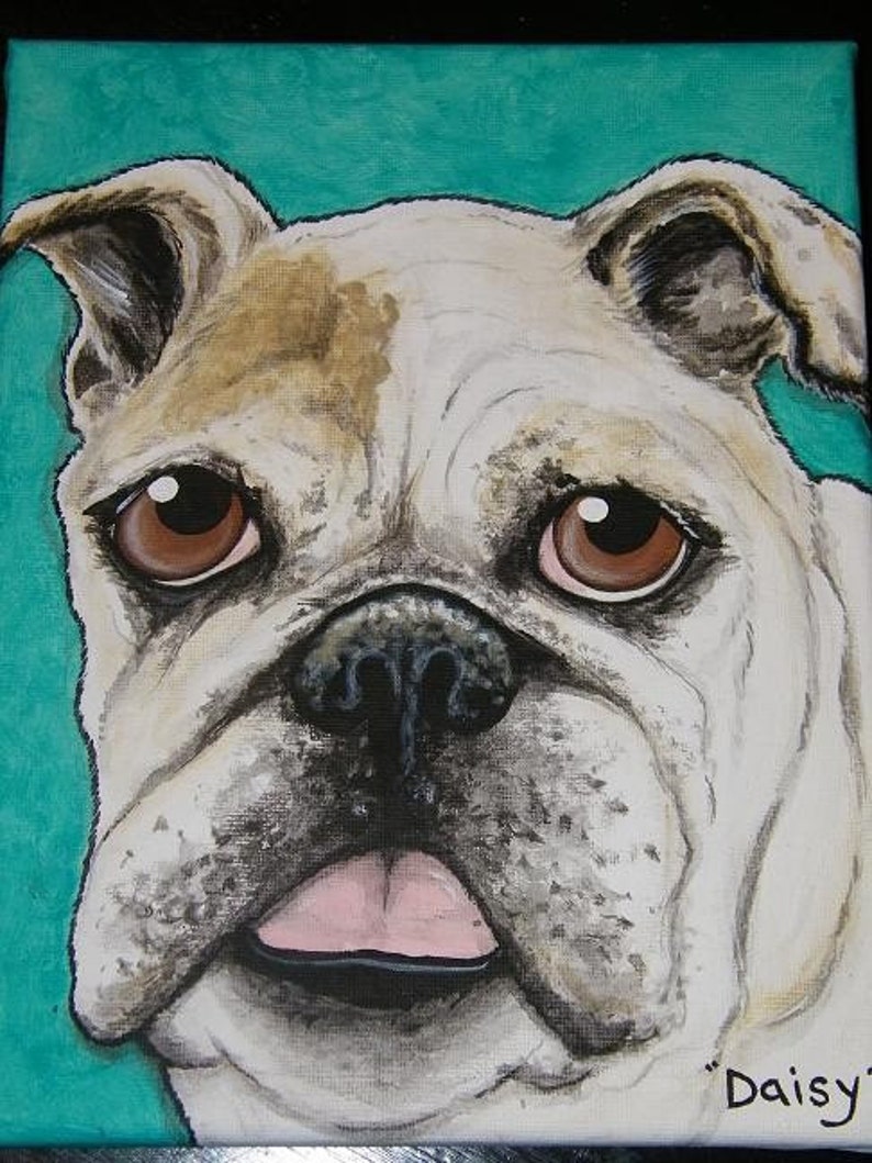 CUSTOM Pet Portrait Painting 11x14 Etsy