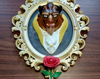 Disney - Disneyland - Disneyworld - Beauty and the beast - Beast - resin frame