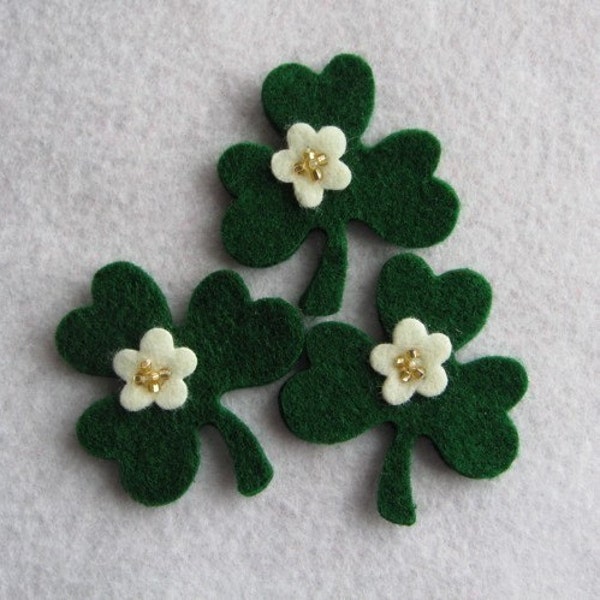 Felt Shamrocks