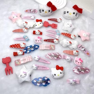 Hello Kitty Hair Clips Set - 19 Piece Pack