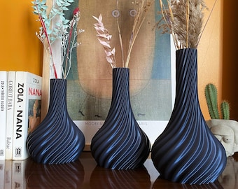Vaso da fiori moderno - Decorazioni eleganti per la tavola - Vaso a carosello
