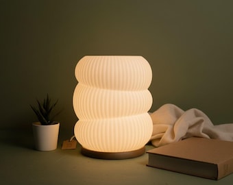 Table Lamp for Desk: Modern Bedside Lighting from Sustainable Home Decor