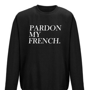 French slogan jumper hotsell