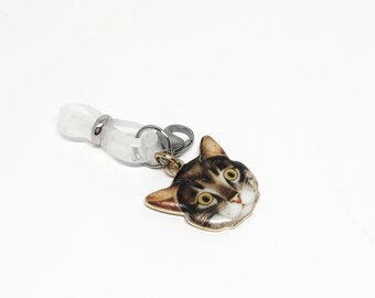 Brown Tabby Stitch Stopper