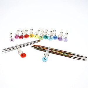 Size ID Band for Interchangeable Needle Tips (Set of 3, 5, 7, or 9)