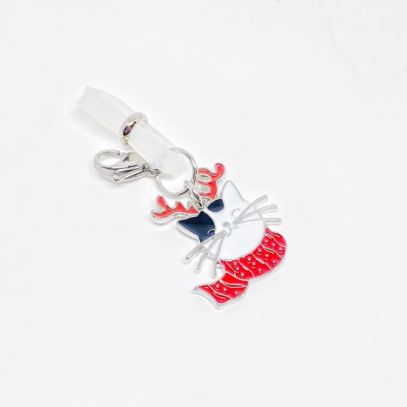 Holiday Cat Stitch Stopper Holiday Cat Stitch Stopper