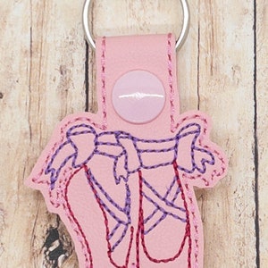 Porte-clés/étiquette de sac à dos de ballet ou de danse