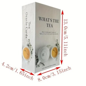 What's The Tea orakelkaarten, tarotdeck met 80 kaarten