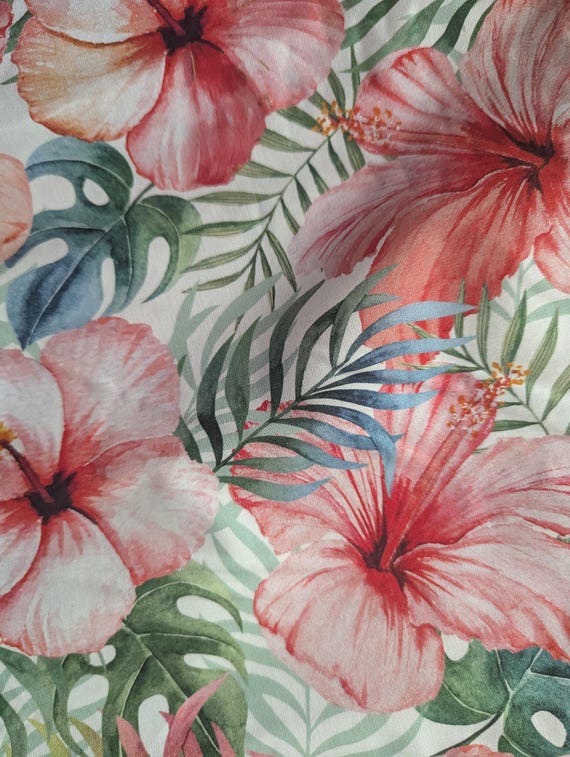 Hibiscus Yarn Cozy and Project Bag Made to Order