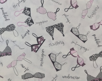 Bra Inspired Project Bag and Cozies