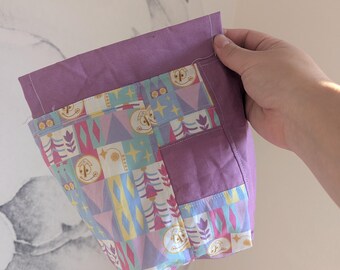 Patchwork Small World Project Bag | Scrap Dash