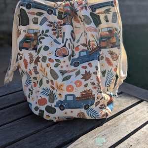 Gezellige en projecttassen oogstgaren