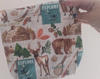 Reindeer Yarn Cozy and Project Bag