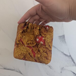 Sacola para Projetos e Aconchego de Fio de Frango Frito | Feito sob Encomenda
