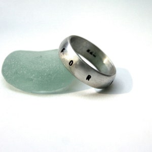 Sterling Silver Ring Spoken For Size 5.5 image 3