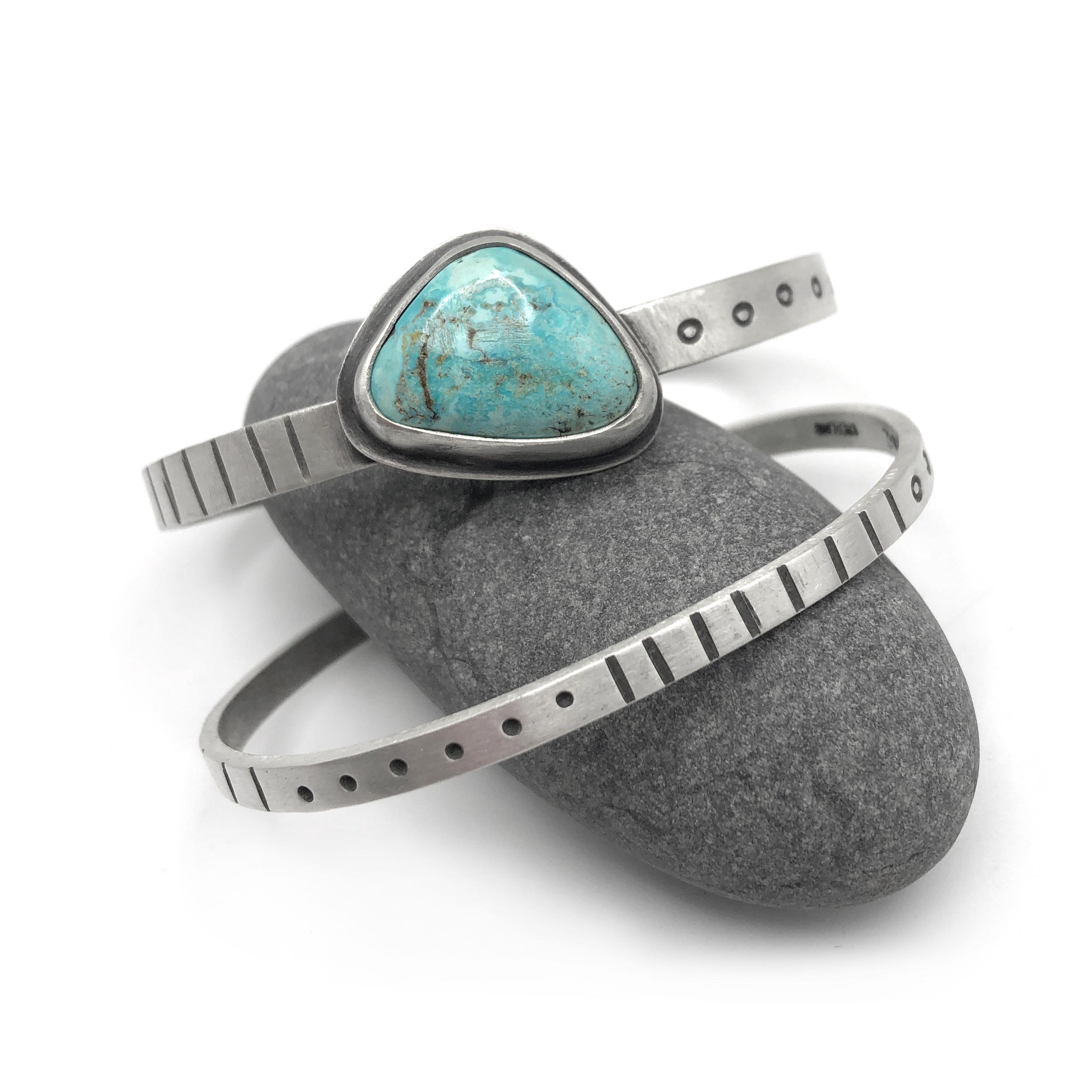 ブレスレット Towtow.archive Paisley Symbol Bracelet Turquoise Western Turquoise BRACELETS & RINGS | Tin + Turquoise Collective