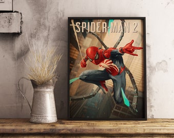 直筆サイン入りスパイダーマン2ポスター - Etsy 日本