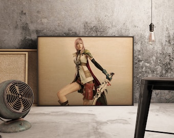 Final Fantasy Poster: The Dawn of the Future Kraft Paper Wall Art