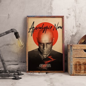 Apocalypse Now filmposter, klassieke oorlogsfilmprint, Francis Ford Coppola Cinema, Vietnam War Art, cadeau voor filmliefhebbers