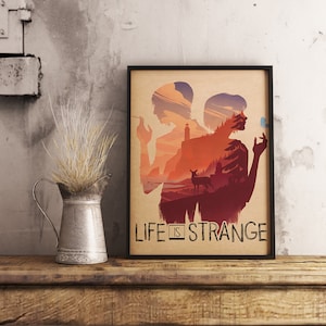 Poster del gioco Life is Strange, Max Caulfield Wall Art, stampa su carta kraft, decorazione per giocatori, regalo unico per giocatori