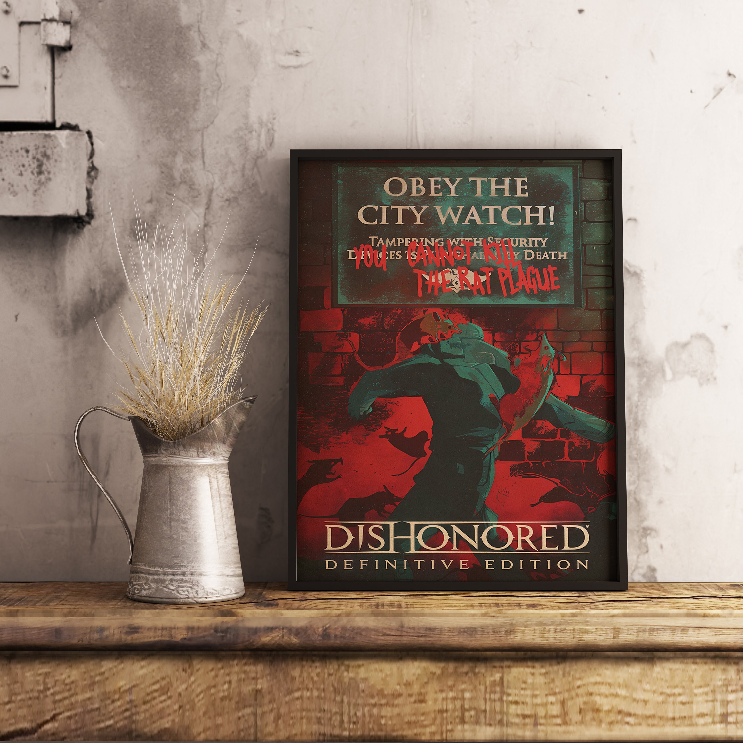 【非売品】DISHONORED 2 ディスオナード B2 ゲーム ポスター Amazon.co.jp: DISHONORED 2 ディスオナード B2 ゲーム ポスター