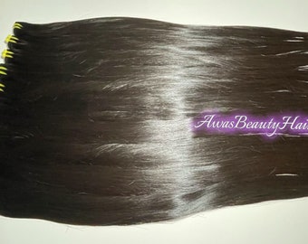 100% Natural Black Human Hair Bone Straight All 30 INCH Ready To Be Shipped