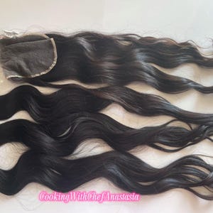 Luxury Vietnamese Raw Hair 3 Bundles 28 28 30 Inch With 26 Inch HD 6x6 Closure Single Donor Ready to Ship