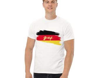 EM 2024 Deutschland Fan-T-Shirt für Herren