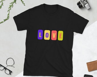 Unisex Love T-Shirt Kurzarm