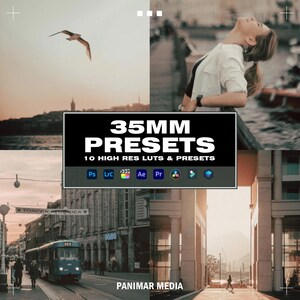 10 35mm Lightroom Presets | Mobile & Desktop | 35MM | Photo Editing Filter Instagram | Mobile Lightroom Preset | Photoshop