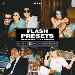 10 Flash Lightroom Presets | Mobile & Desktop | FLASH PHOTO | Photo Editing Filter Instagram | Mobile Lightroom Preset | Photoshop